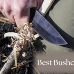 best bushcraft knife taking bark off branch