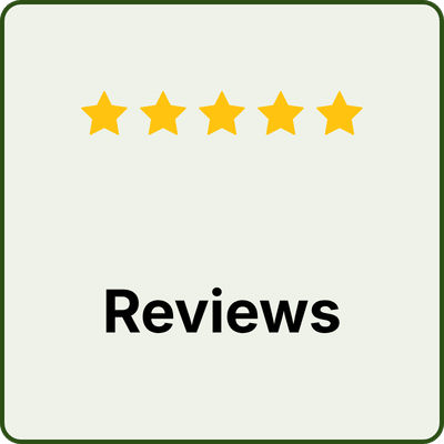 Prepper Product Reviews - Totally Prepped 5 star reviews line over the word reviews